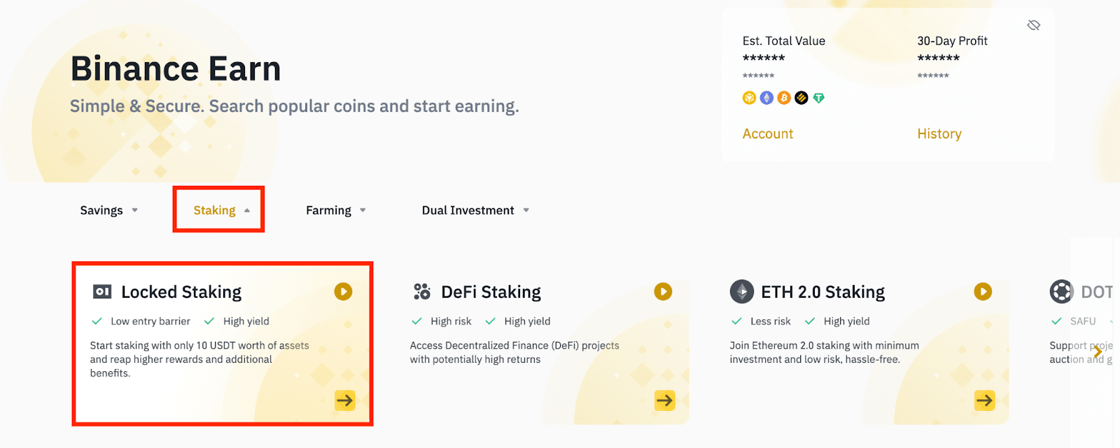 Binance Earn