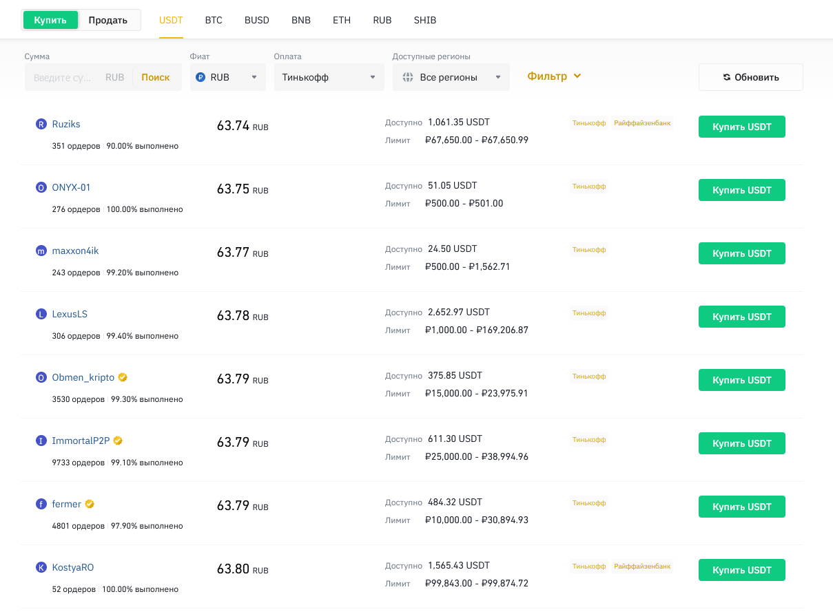 Как искать p2p связки?