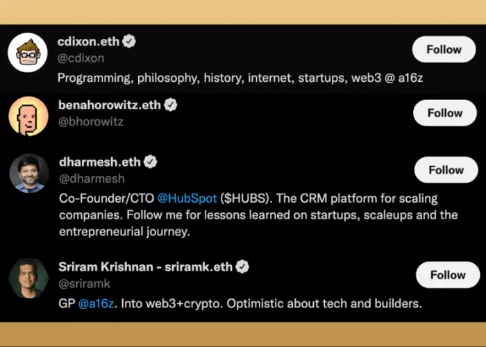 Что значит .eth в профилях Twitter?