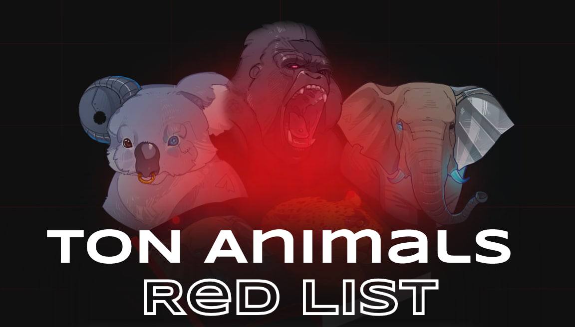Red animal list.